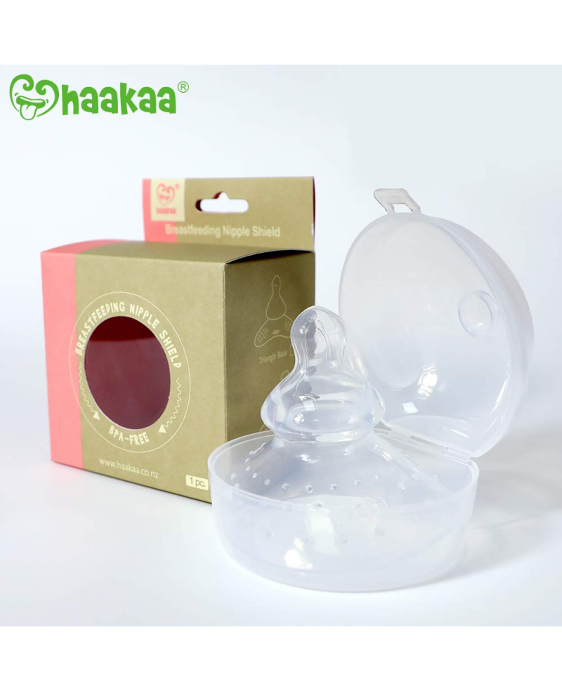 Haakaa Silicone Breastfeeding Nipple Shield with Orthodontic
